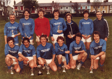 South Cards Cup winners 1983 - Aber AC